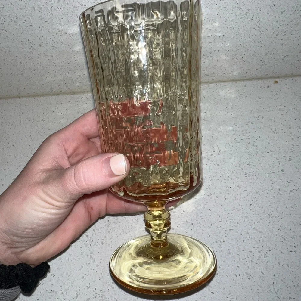 Lenox Vintage Handblown Lead Crystal Glasses, Set Of 4